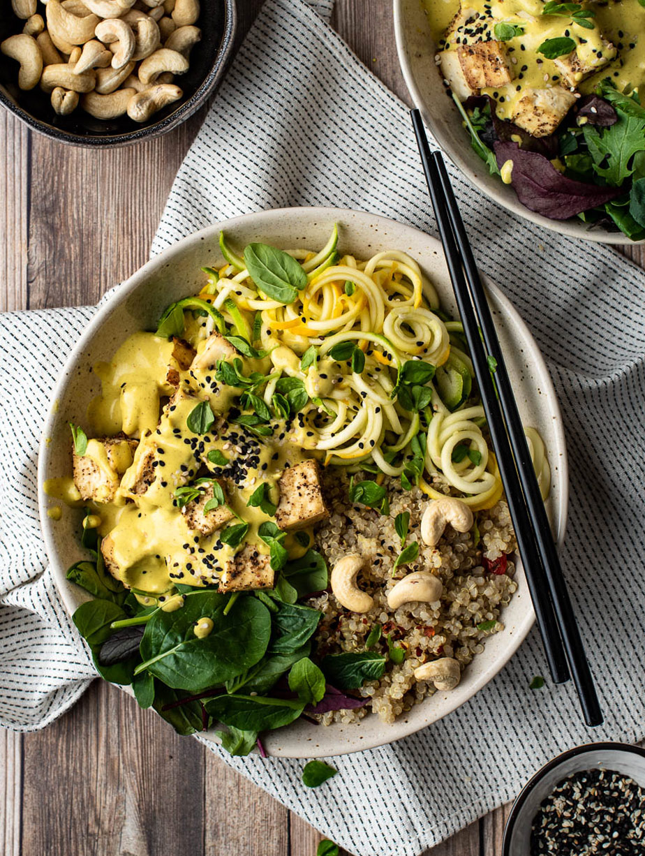 vegan tofu curry