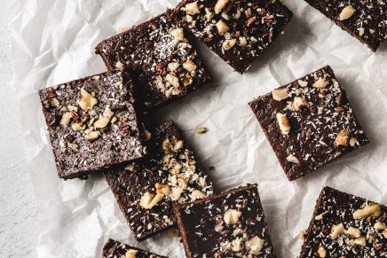 raw walnut brownies